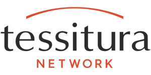 Tessitura Network logo, a nonprofit technology company providing CRM and ticketing solutions integrated with fundraising, membership, marketing, and front-of-house operations. CampDoc camp management software partner.